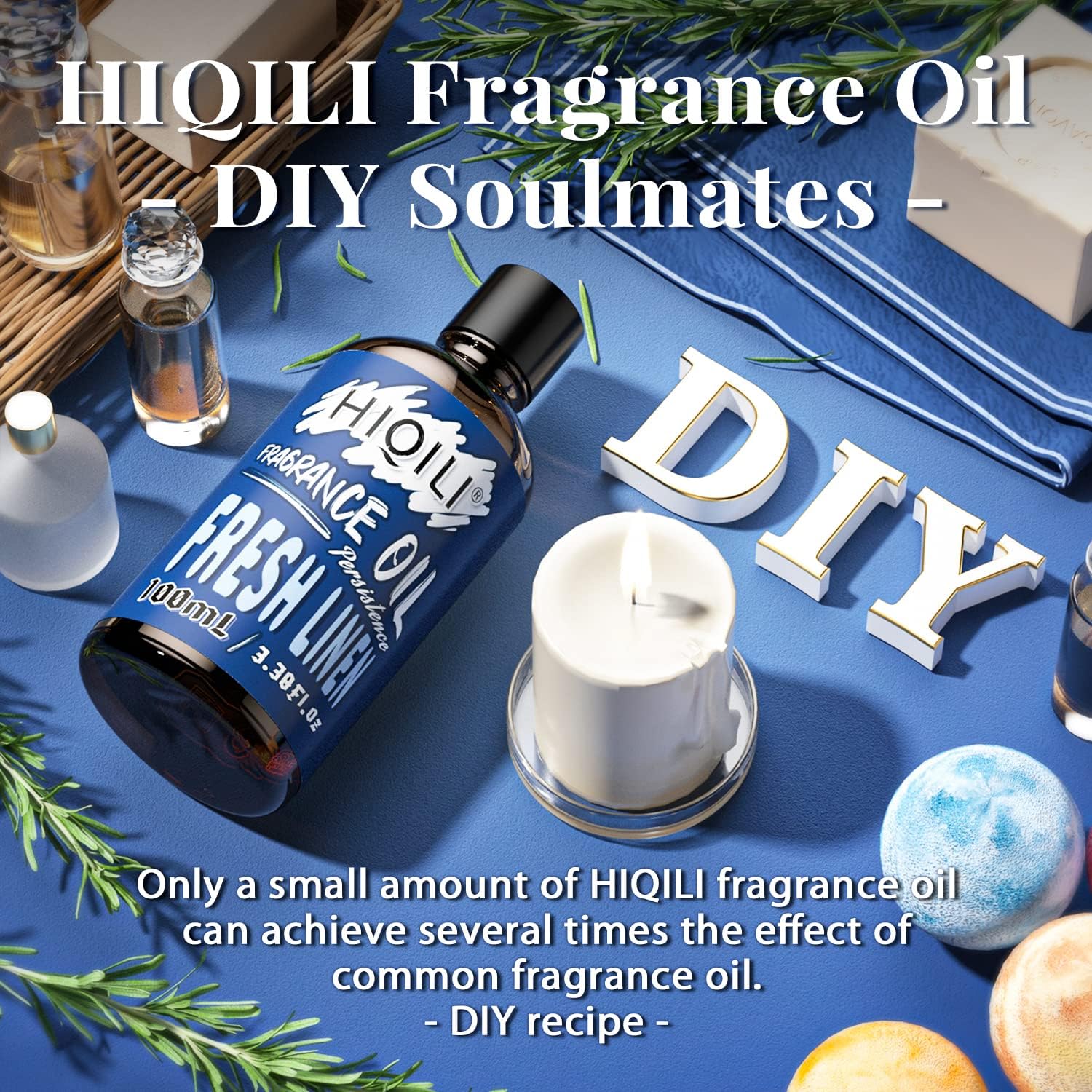 HIQILI Fresh Linen Fragrance Oil 100ml