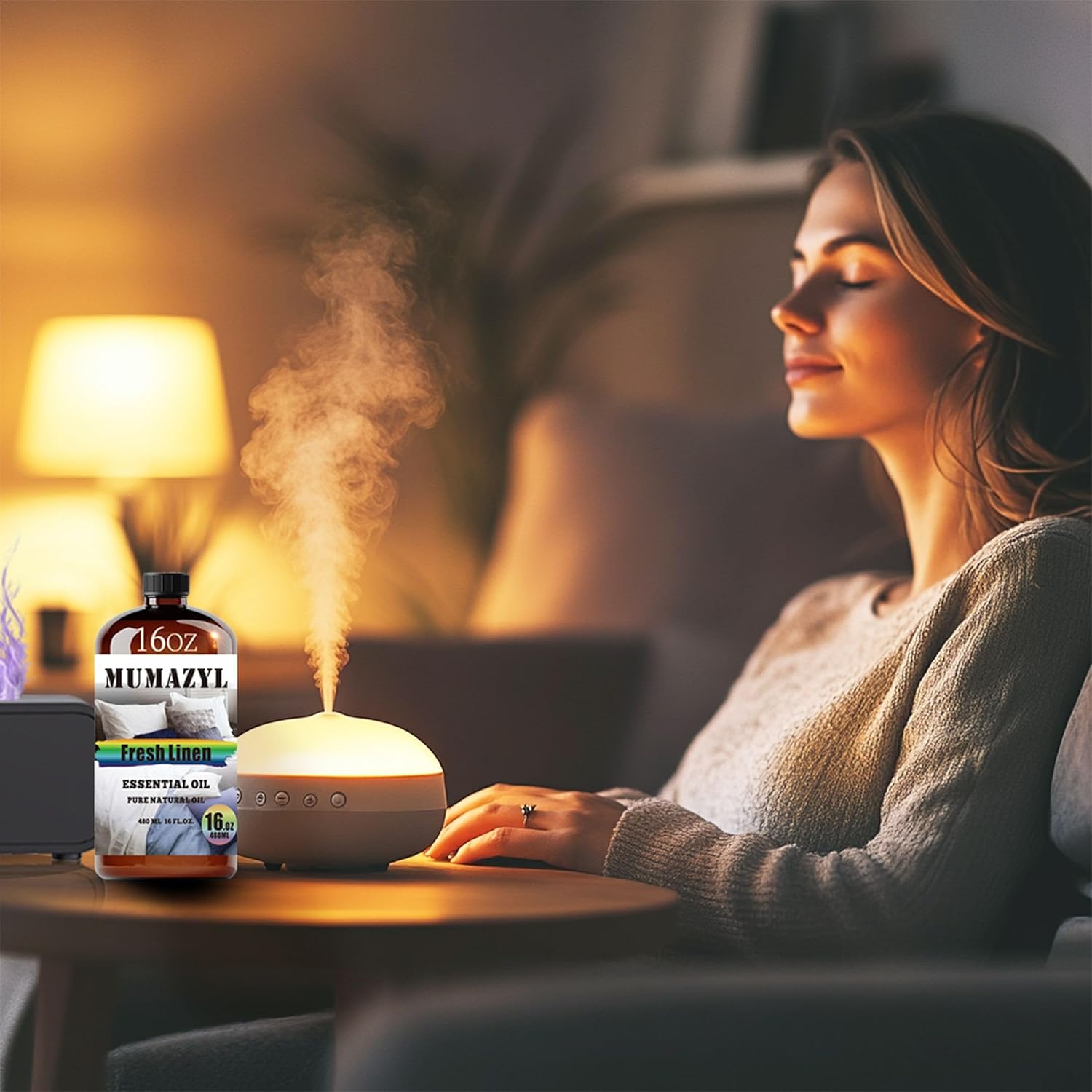 Fresh Linen Essential Oil 16 Fl Oz for Diffuser and Crafting