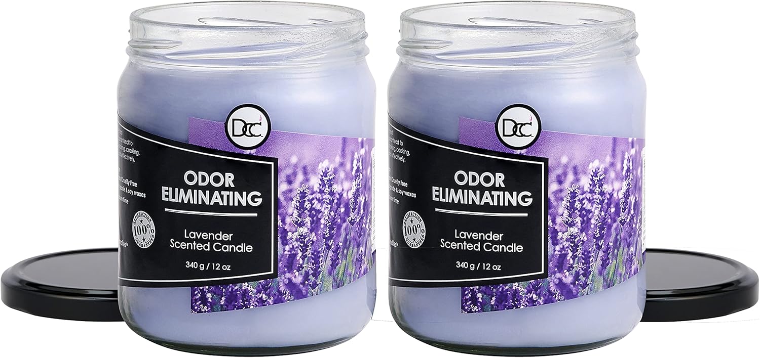 Diannes Custom Lavender 2 Pack Candles