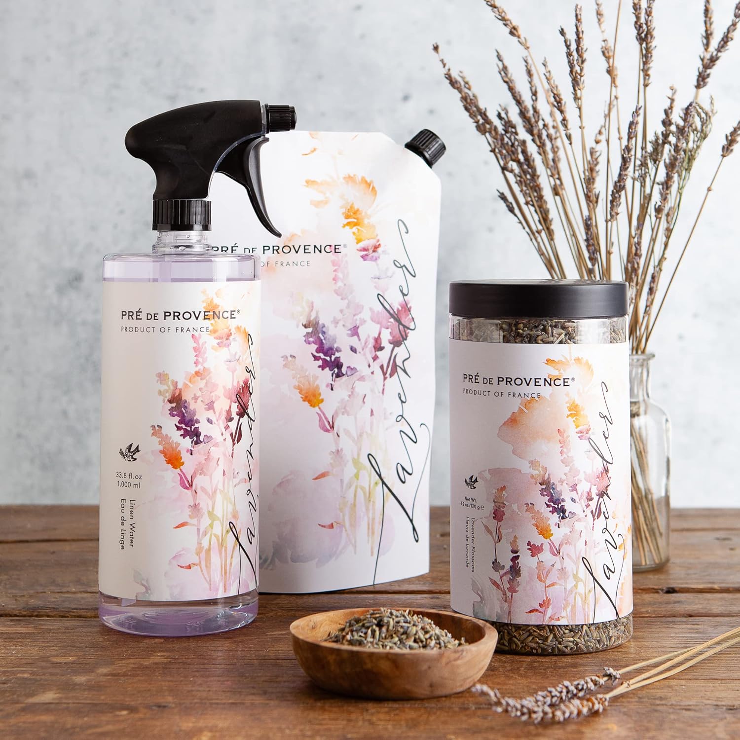 Pre de Provence Lavender Linen Water Refill 338 Fl Oz