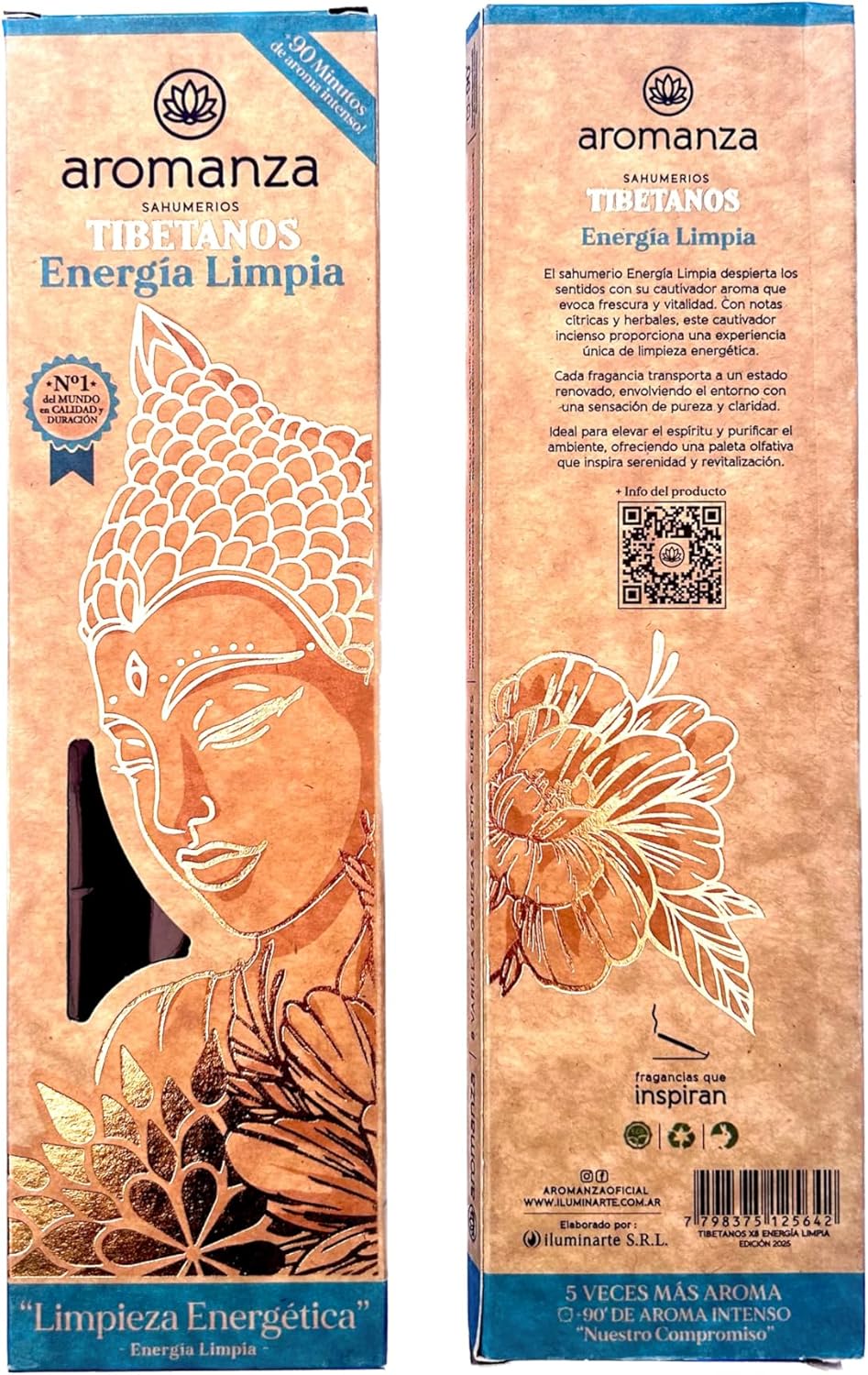 Premium Tibetan Incense 8 Count Organic Vegan