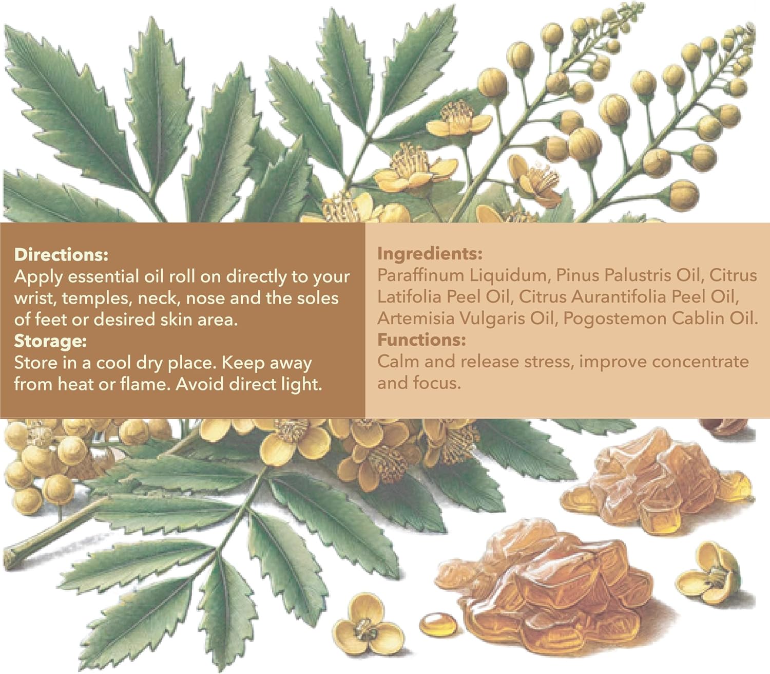 Mine Frankincense Essential Oil Roll On