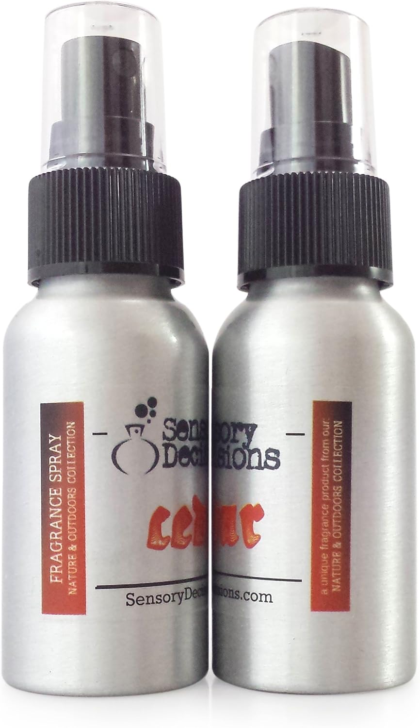Cedar Fragrance Room Spray by Sensory Decisions 3 Bottles