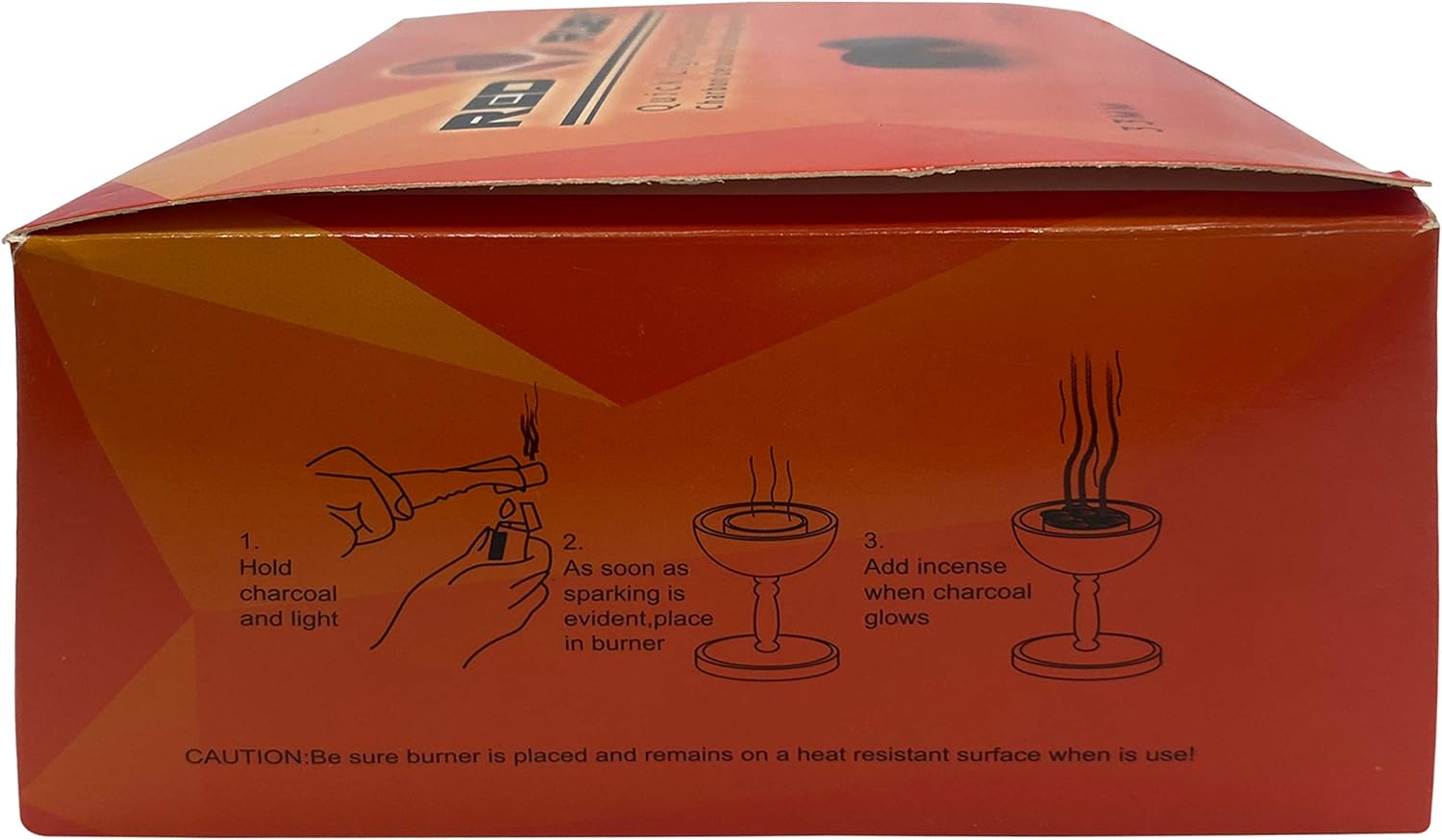 Sunlight Charcoal Coal Disks for Hookah - 100 Tablets 10 Rolls
