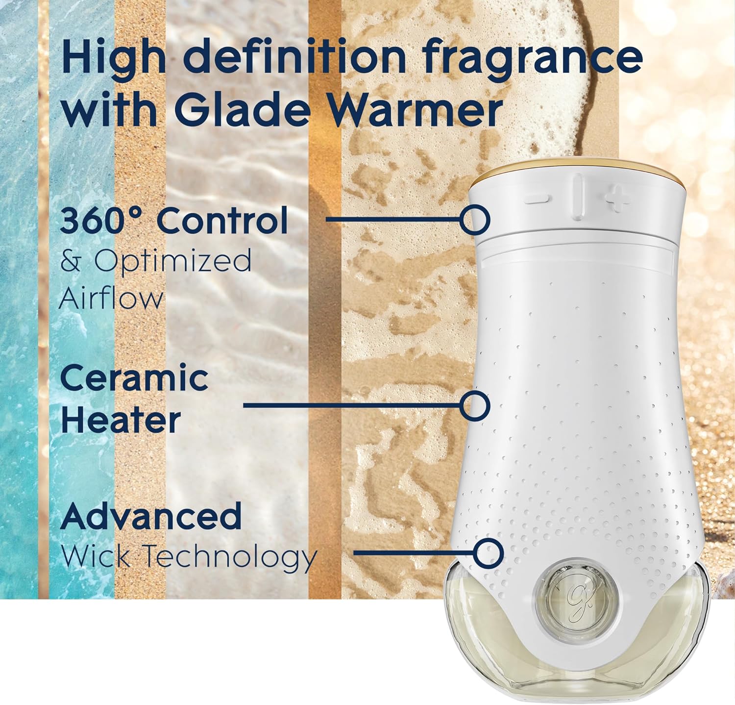 Glade PlugIns Scented Oil 10 Refills Aqua Waves