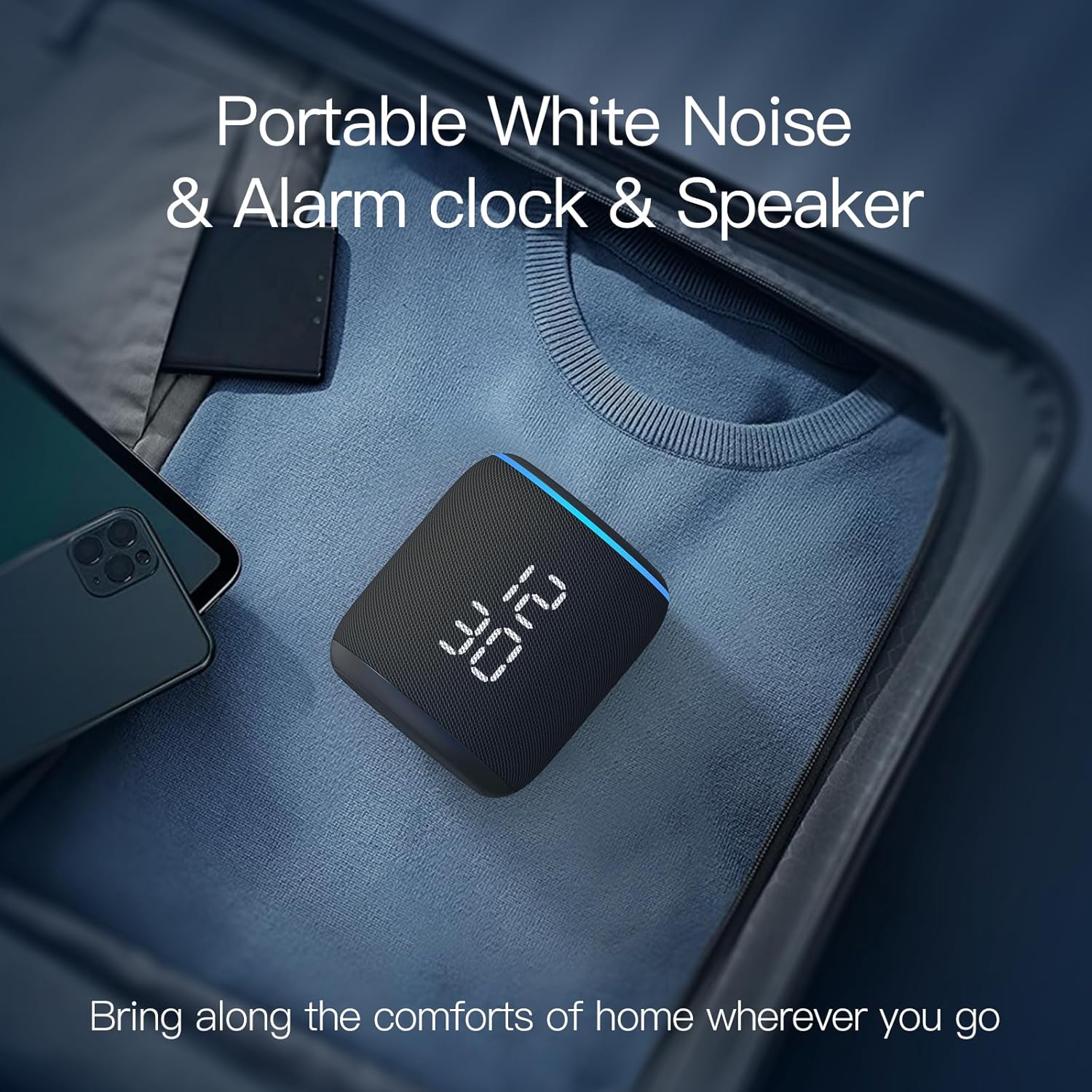 REACHER Sound Machine Alarm Clock for Kids