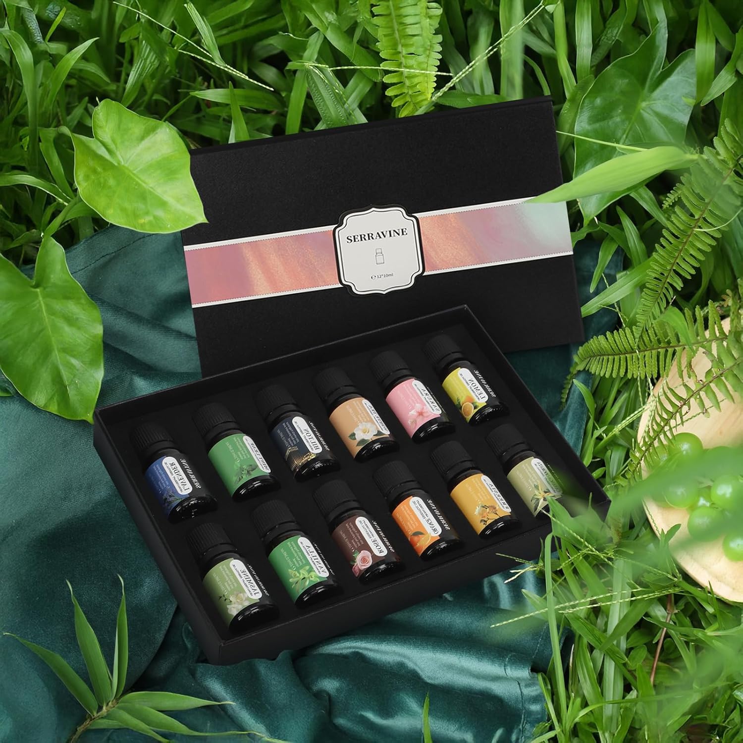 Serravine 12 Essential Oils Set for Diffusers