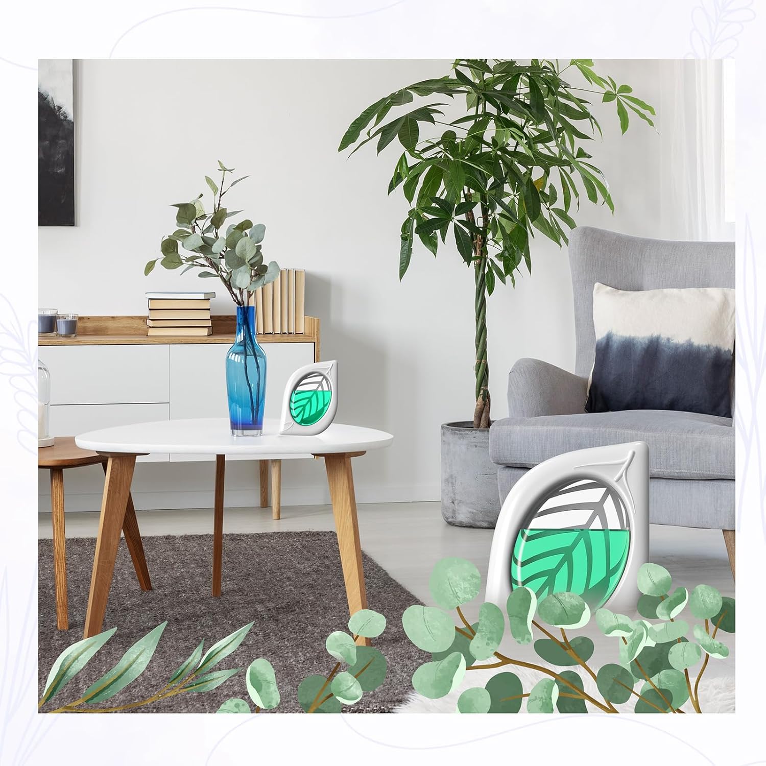 Clean-n-Fresh Air Freshener 4 Pack Eucalyptus Mint