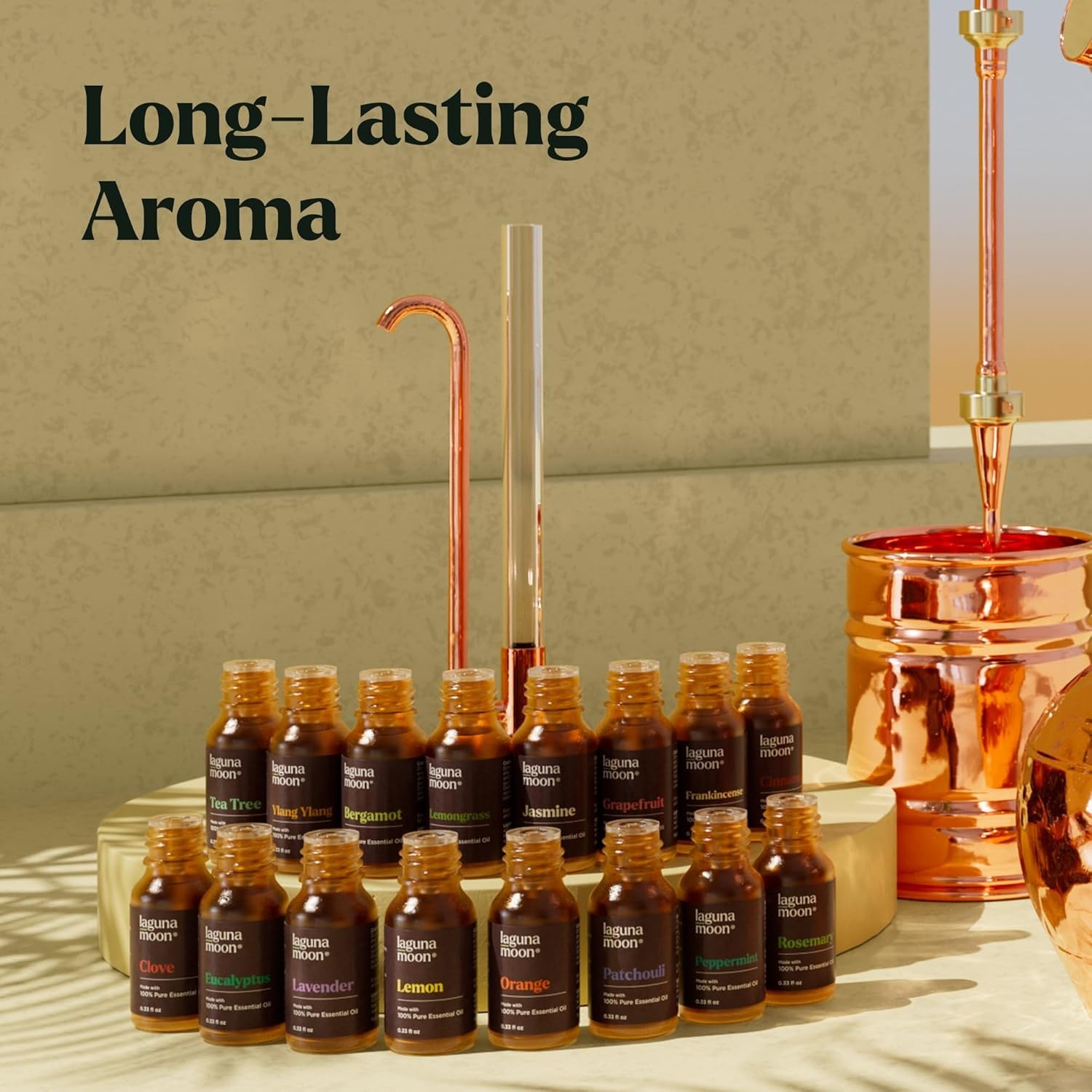 Lagunamoon Essential Oils Set 16 Pieces