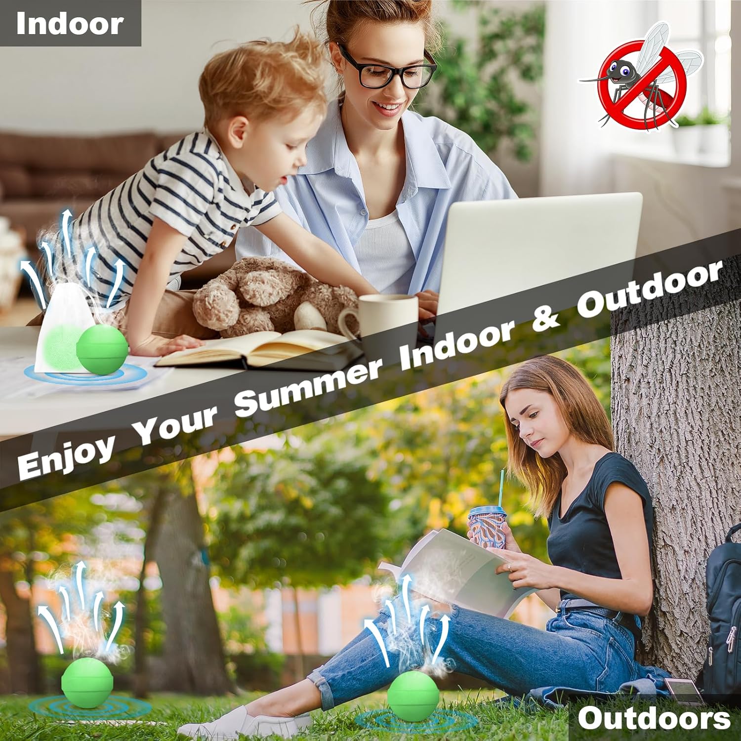 Mosquito Repellent Balls for Outdoor and Indoor Use