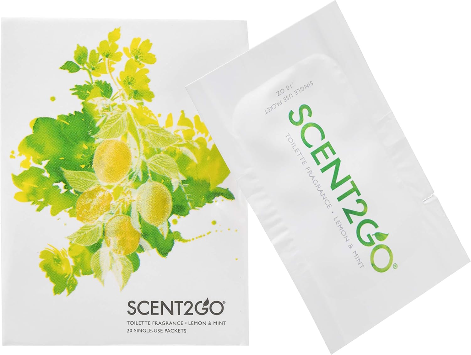 Scent2Go Toilet Fragrance Powder - 20 Travel Packets