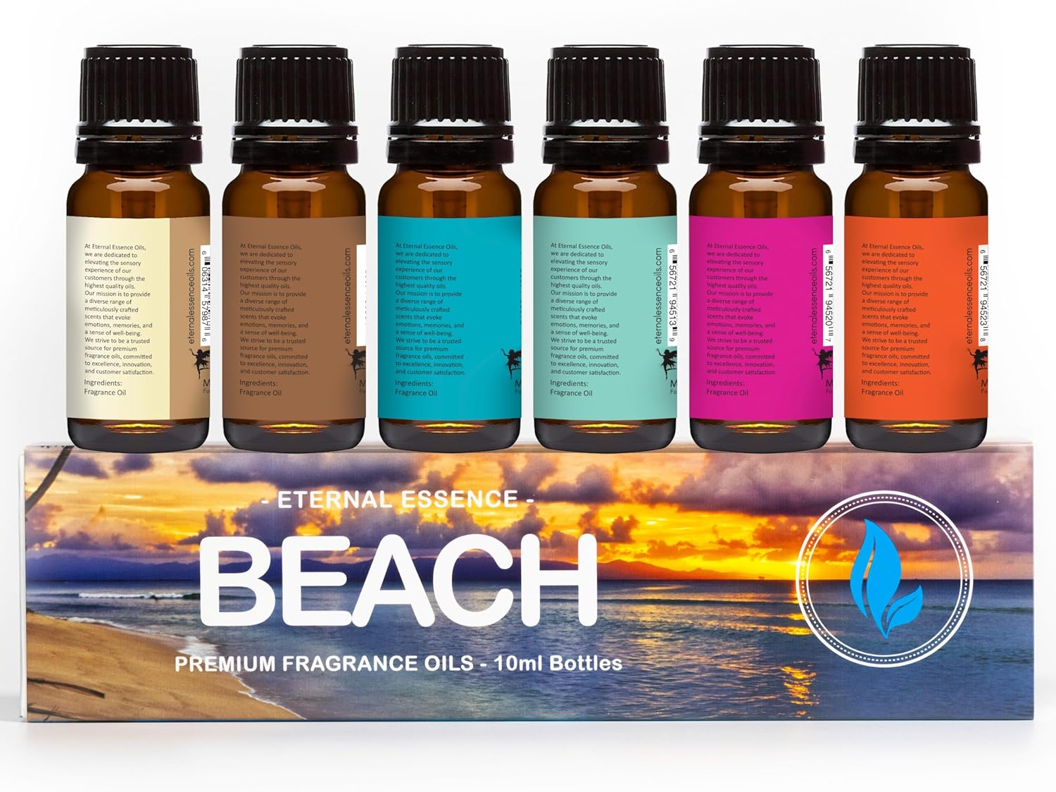 Eternal Essence Oils Beach Set of 6 10ML