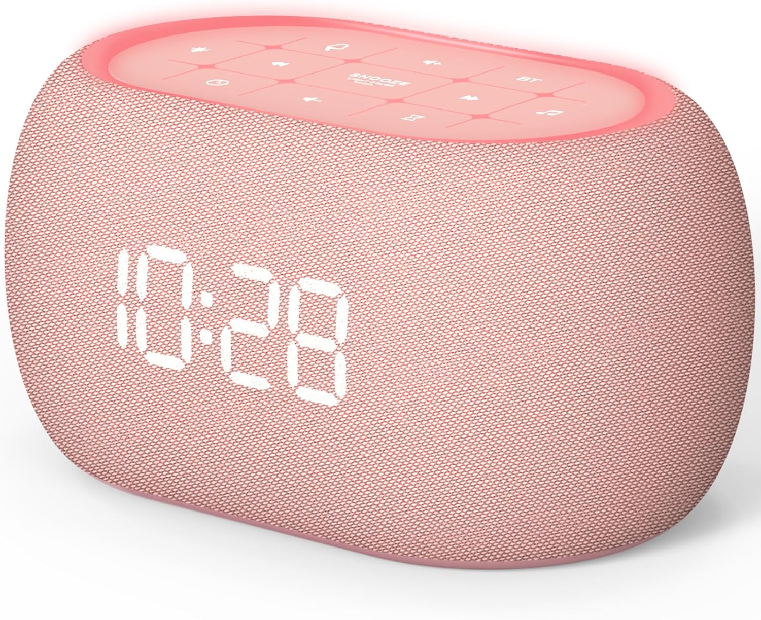 ANJANK White Noise Sound Machine with Bluetooth Speaker and Night Light
