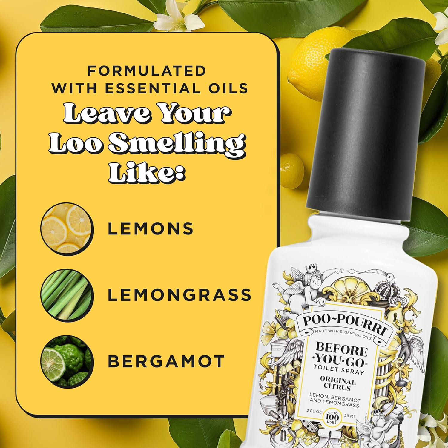 Poo-Pourri Original Citrus Toilet Spray 2 Pack