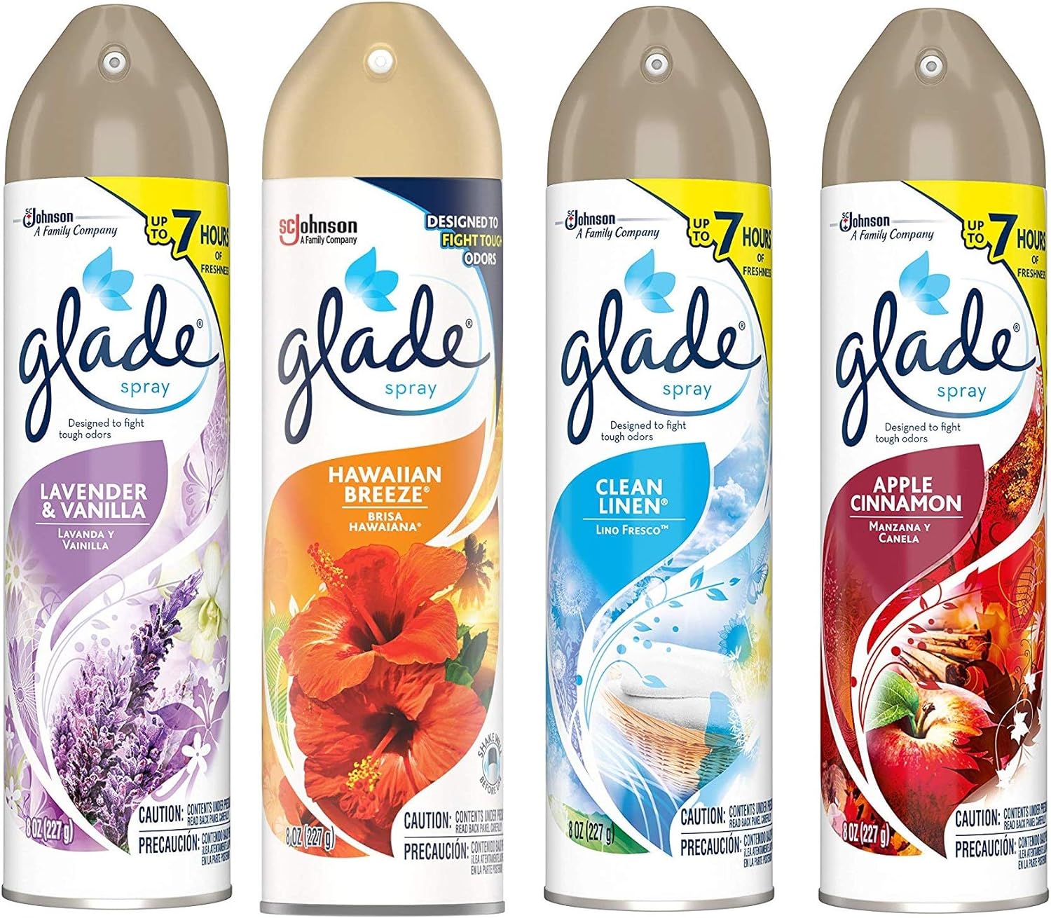 Glade Spray Collection 4 Flavors Pack of 4