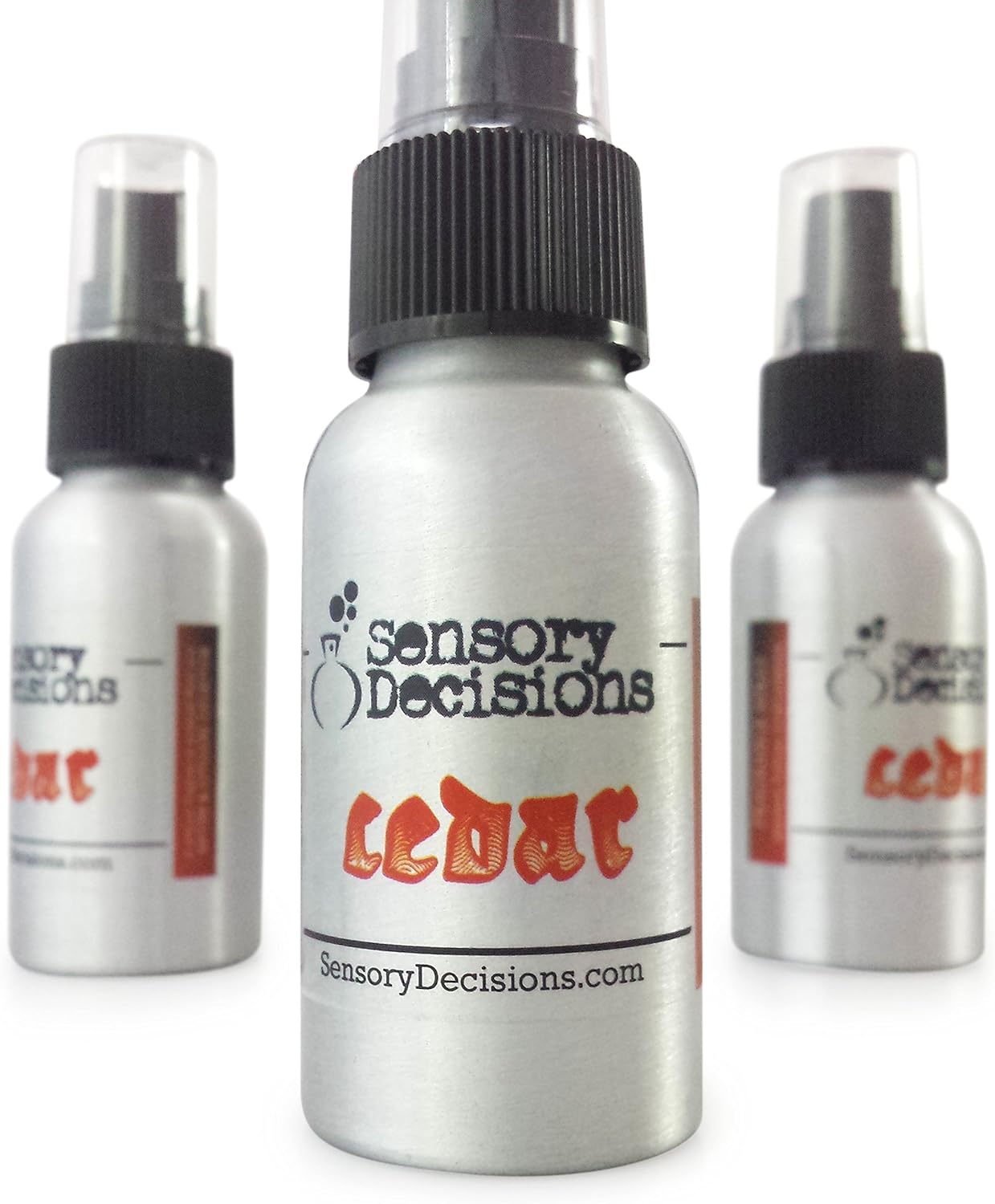 Cedar Fragrance Room Spray by Sensory Decisions 3 Bottles