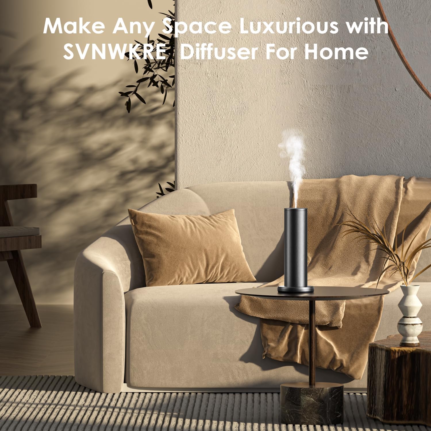 Waterless Essential Oil Diffuser for Large Rooms