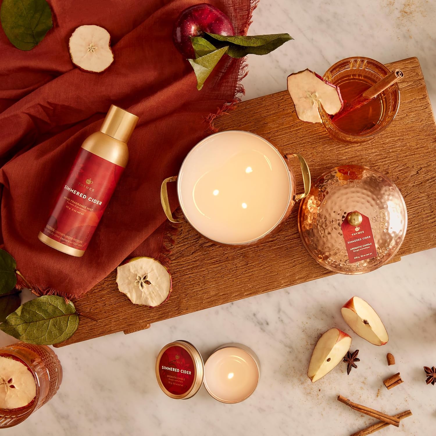 Thymes Simmered Cider Fragrance Mist 3 oz