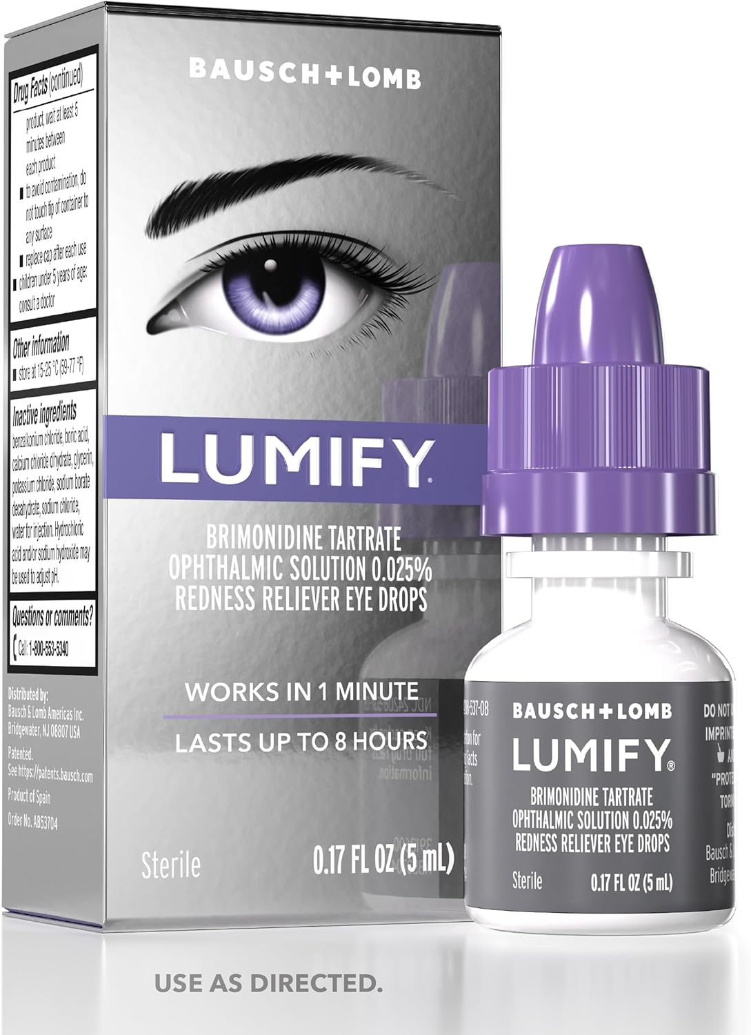 LUMIFY Redness Reliever Eye Drops 017 Fl Oz