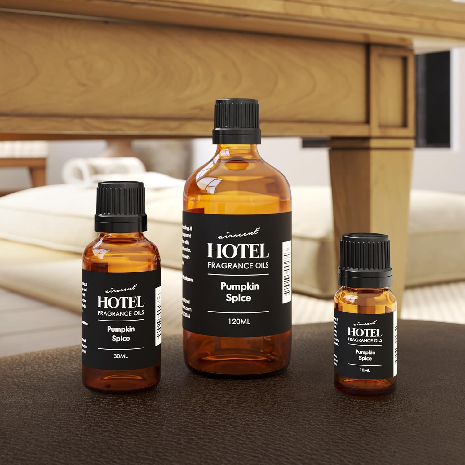 Air-Scent Pumpkin Spice Diffuser Oil - 10 mL Glass Bottle