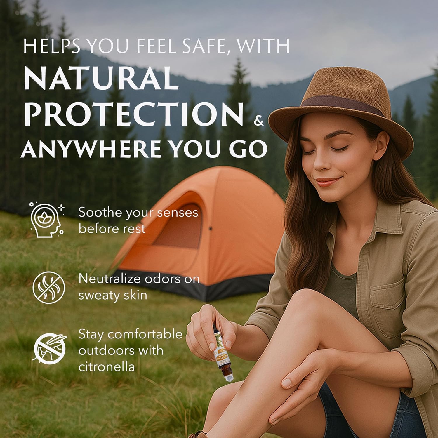 Mine Citronella Oil Roll On Natural Essential Oil for Skin