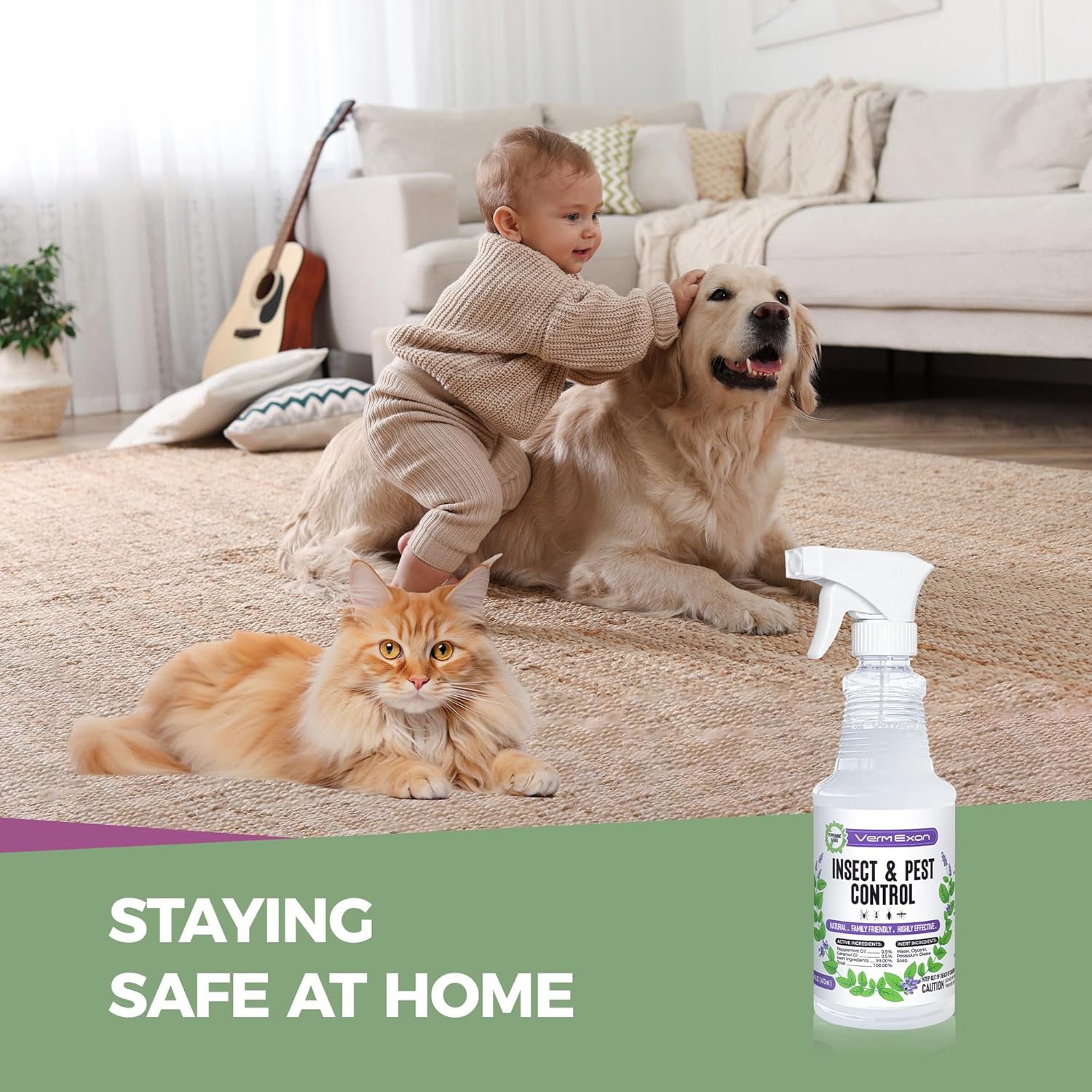 VermExon Peppermint Oil Pest Control Spray 16oz