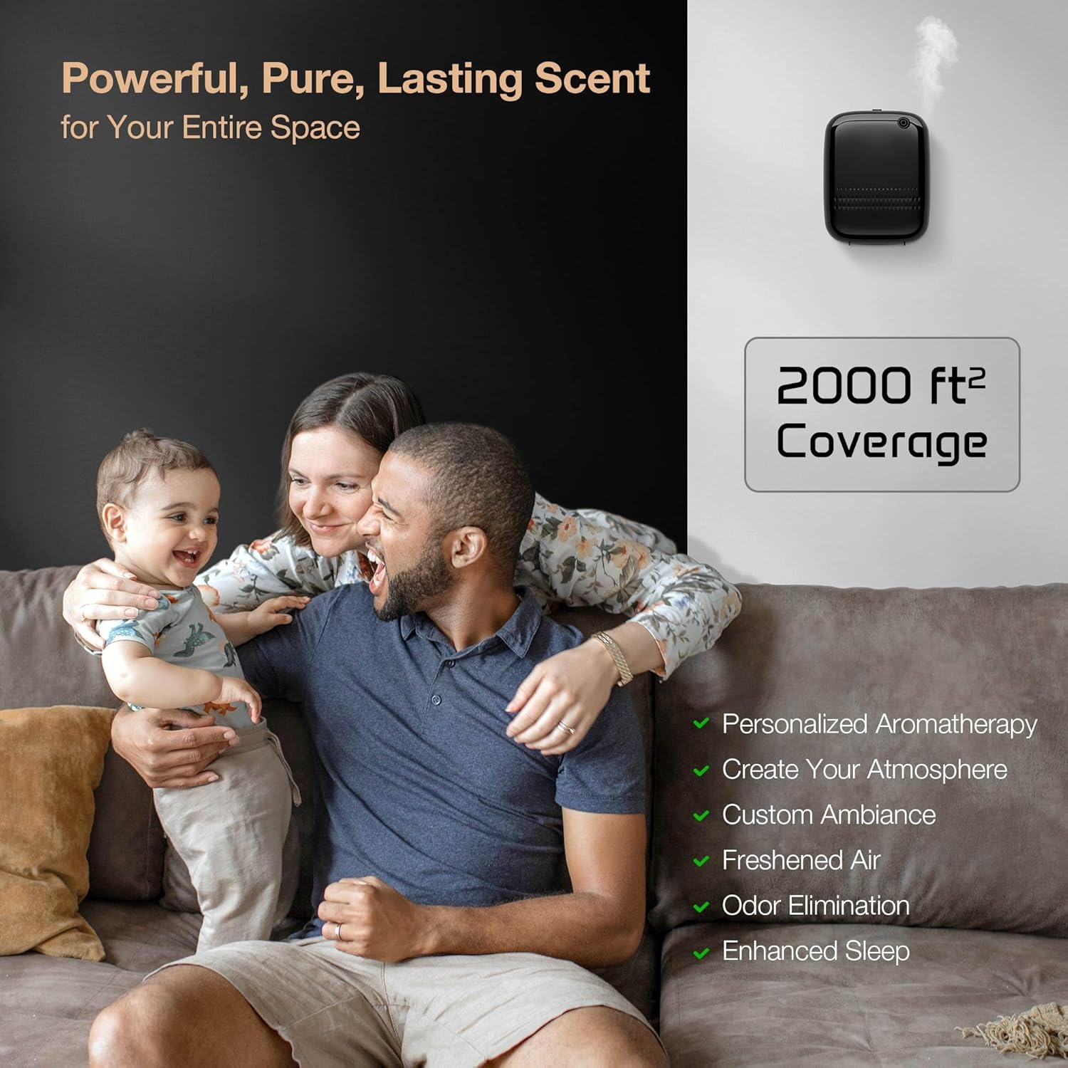 Airversa Smart Scent Air Machine 2000 sq ft Diffuser