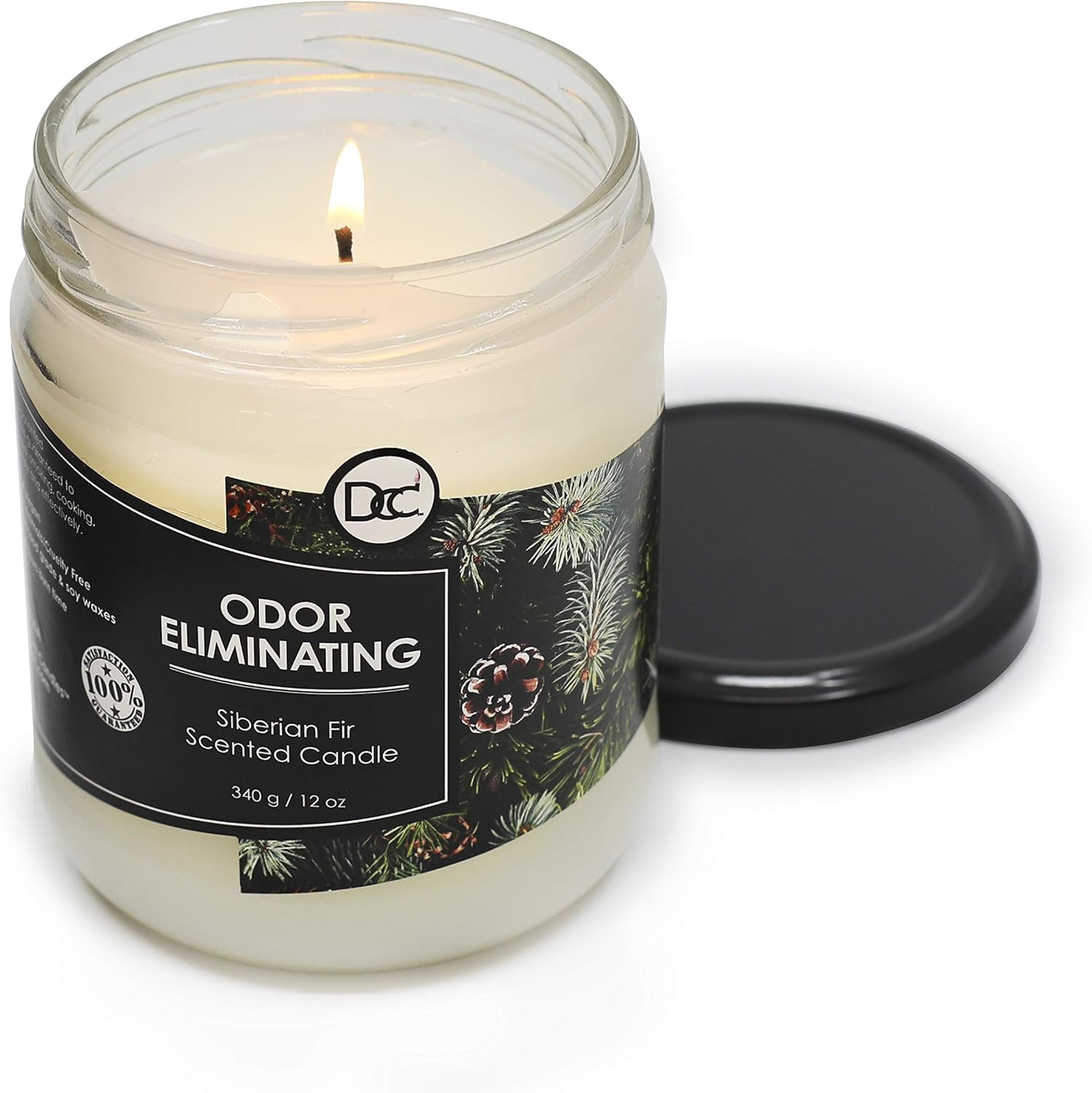 Siberian Fir Odor Eliminating Candle - 80 Hour Burn Time