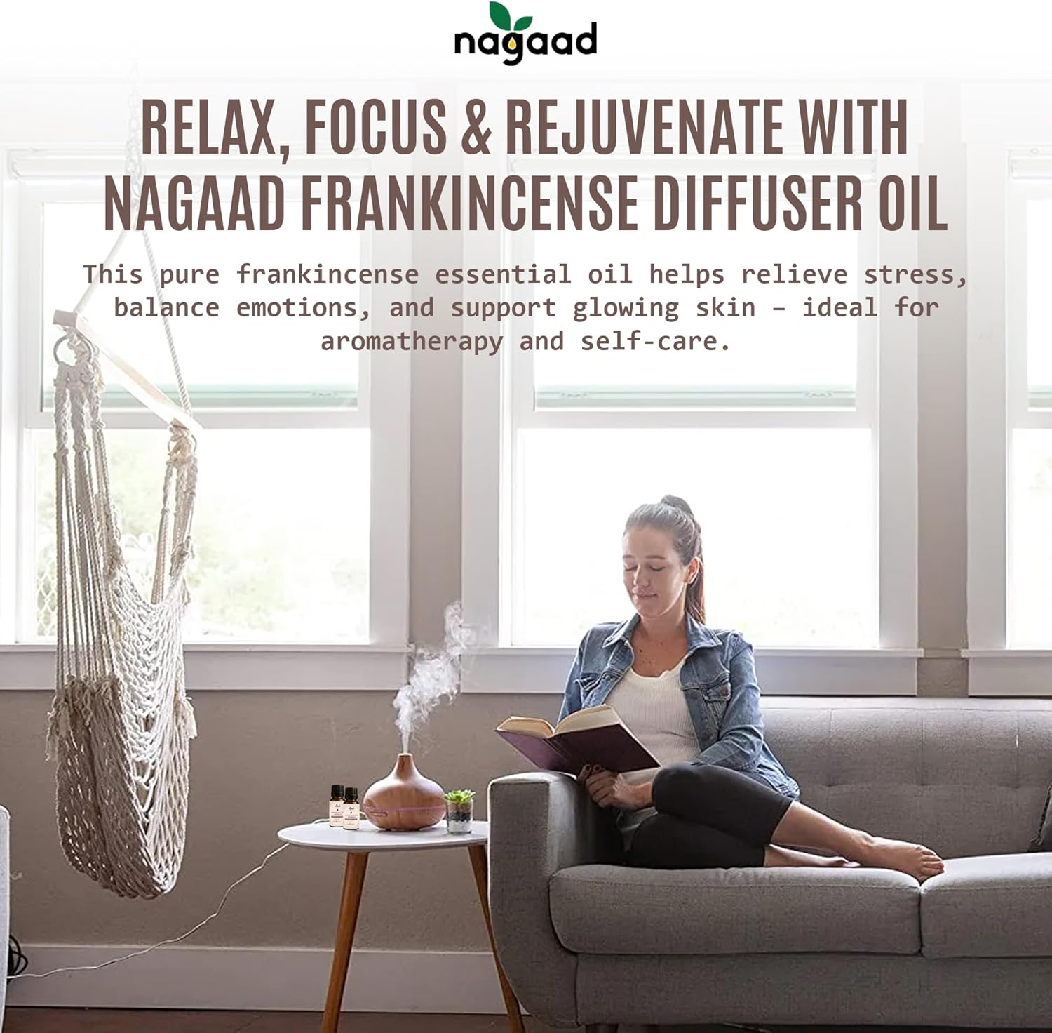 Organic Frankincense Essential Oil - 15ml for Diffusers and Massage