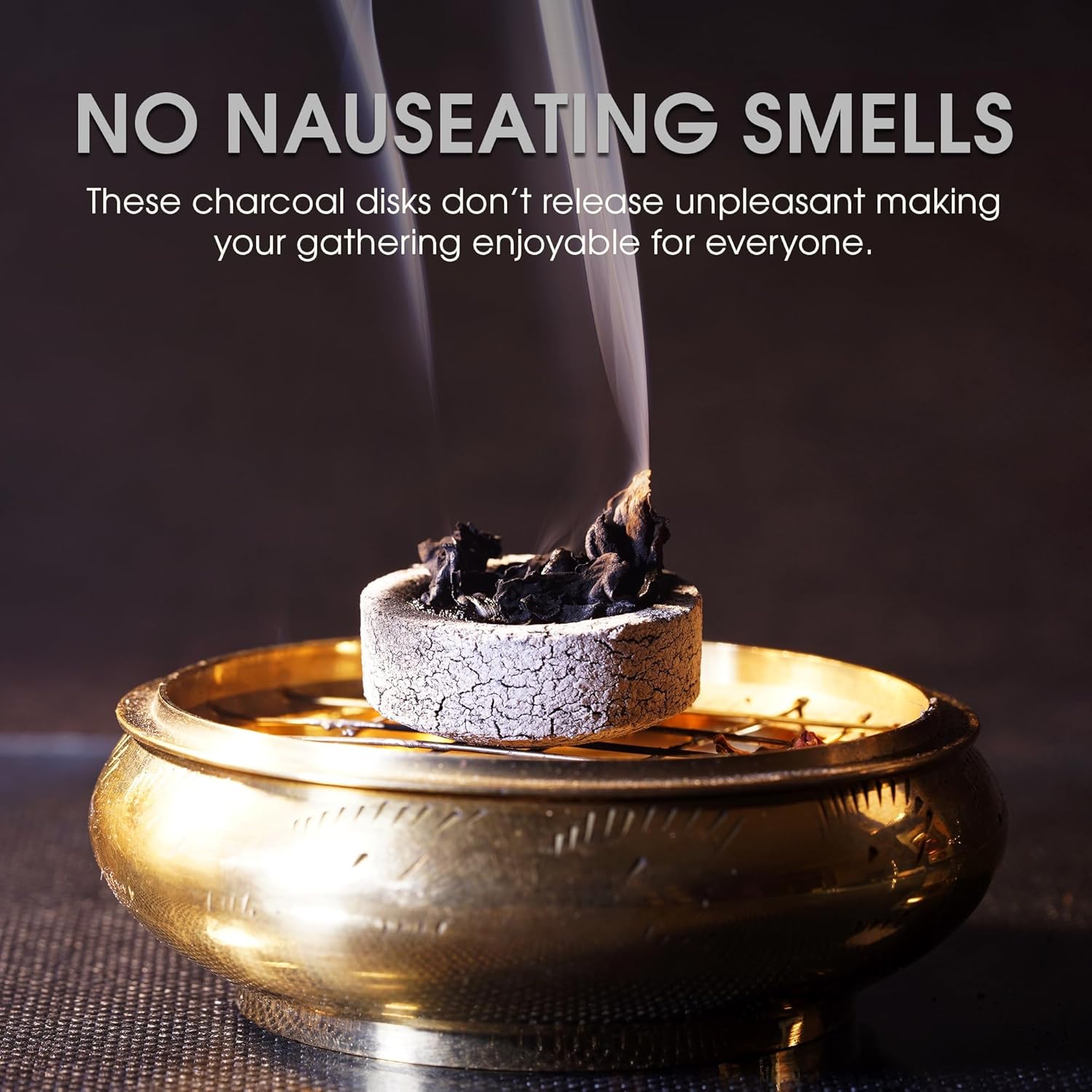 Sunlight Charcoal Tablets for Quick Light Incense