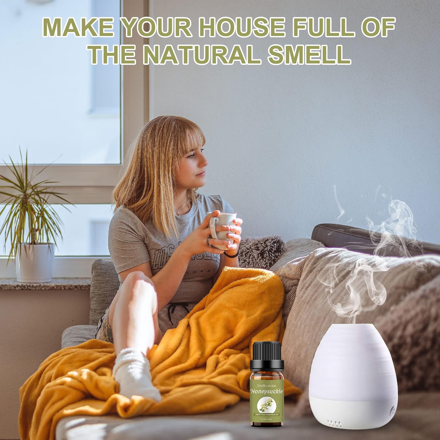 Sedbuwza Honeysuckle Essential Oil Pure Organic