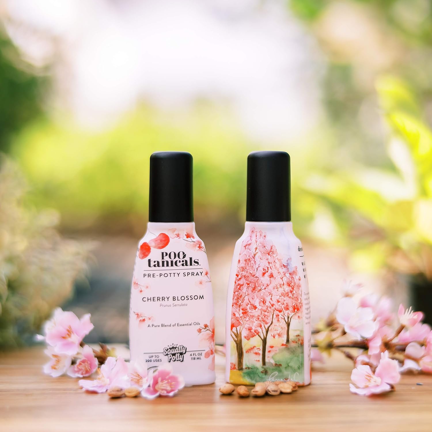 Squatty Potty Pootanicals Toilet Spray Cherry Blossom 4 Fl Oz
