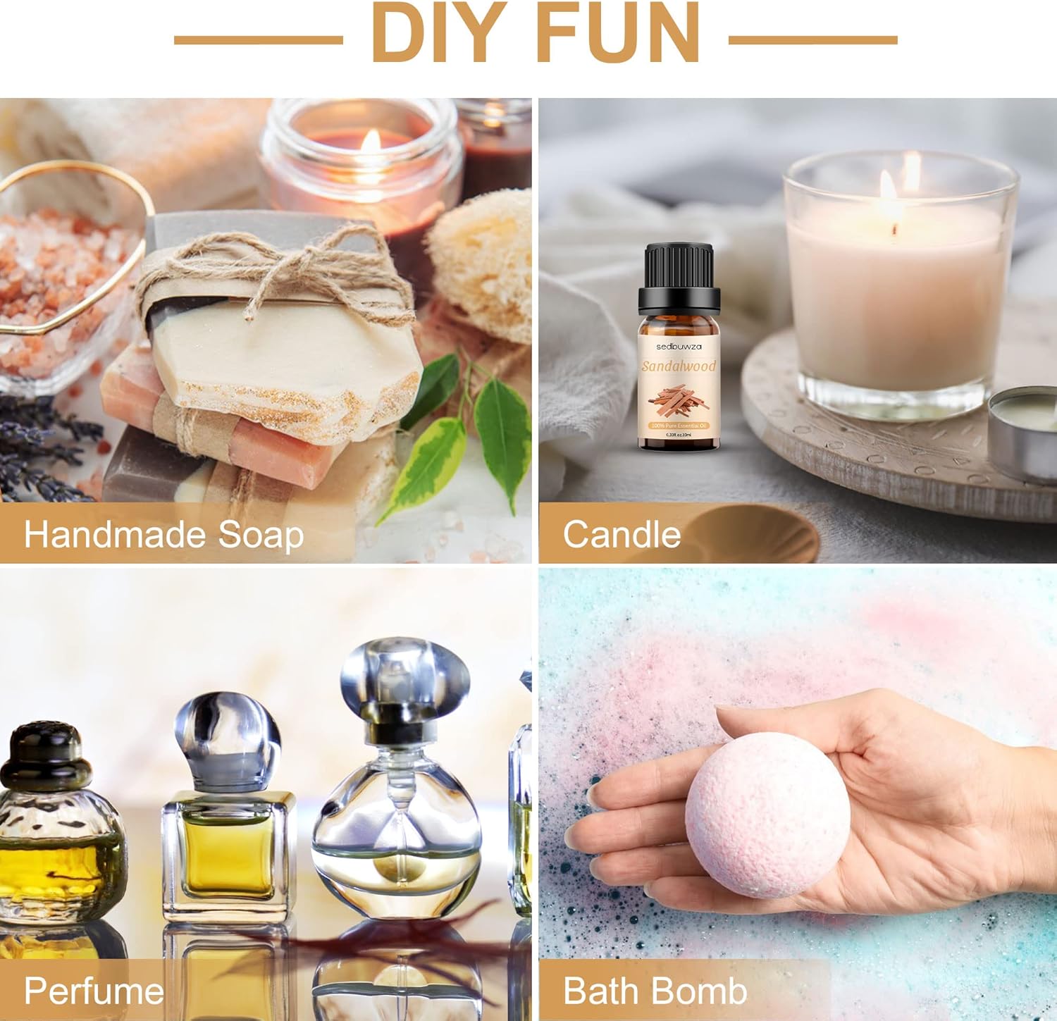 Sedbuwza Pure Sandalwood Essential Oil