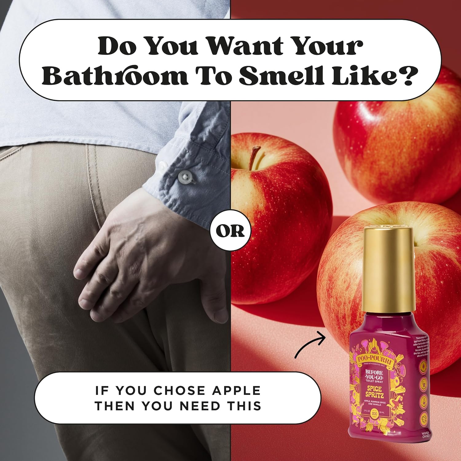 Poo-Pourri Spice Spritz 2oz Toilet Spray