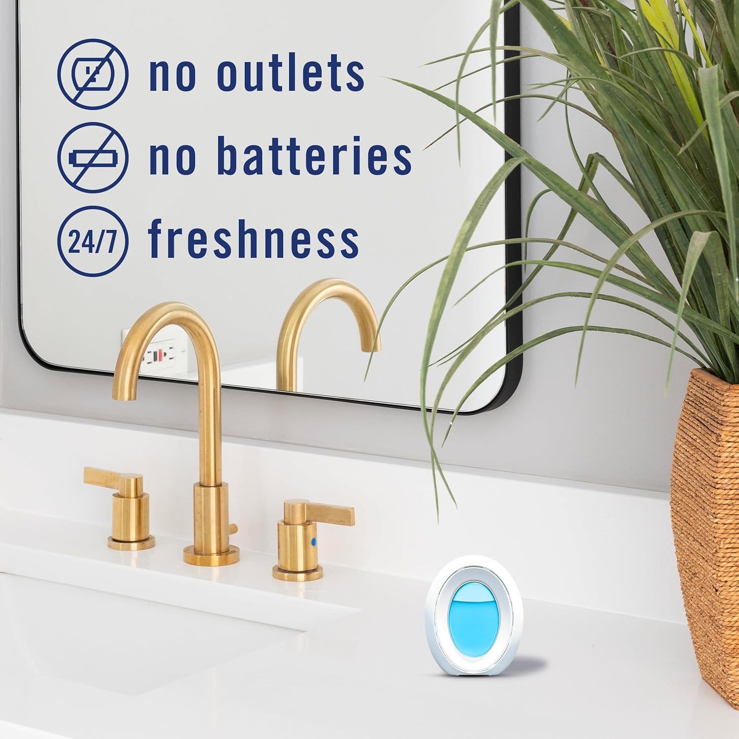 Febreze Bathroom Air Freshener Ocean Scent 4 Count