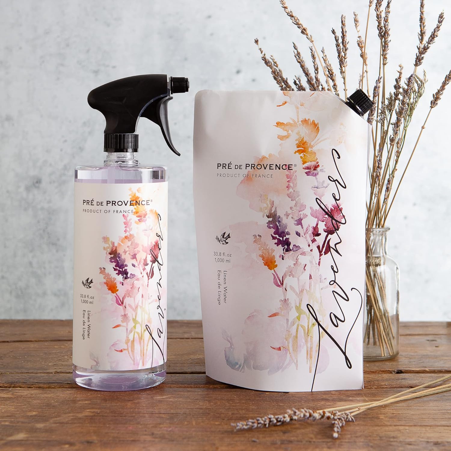 Pre de Provence Lavender Linen Water Refill 338 Fl Oz