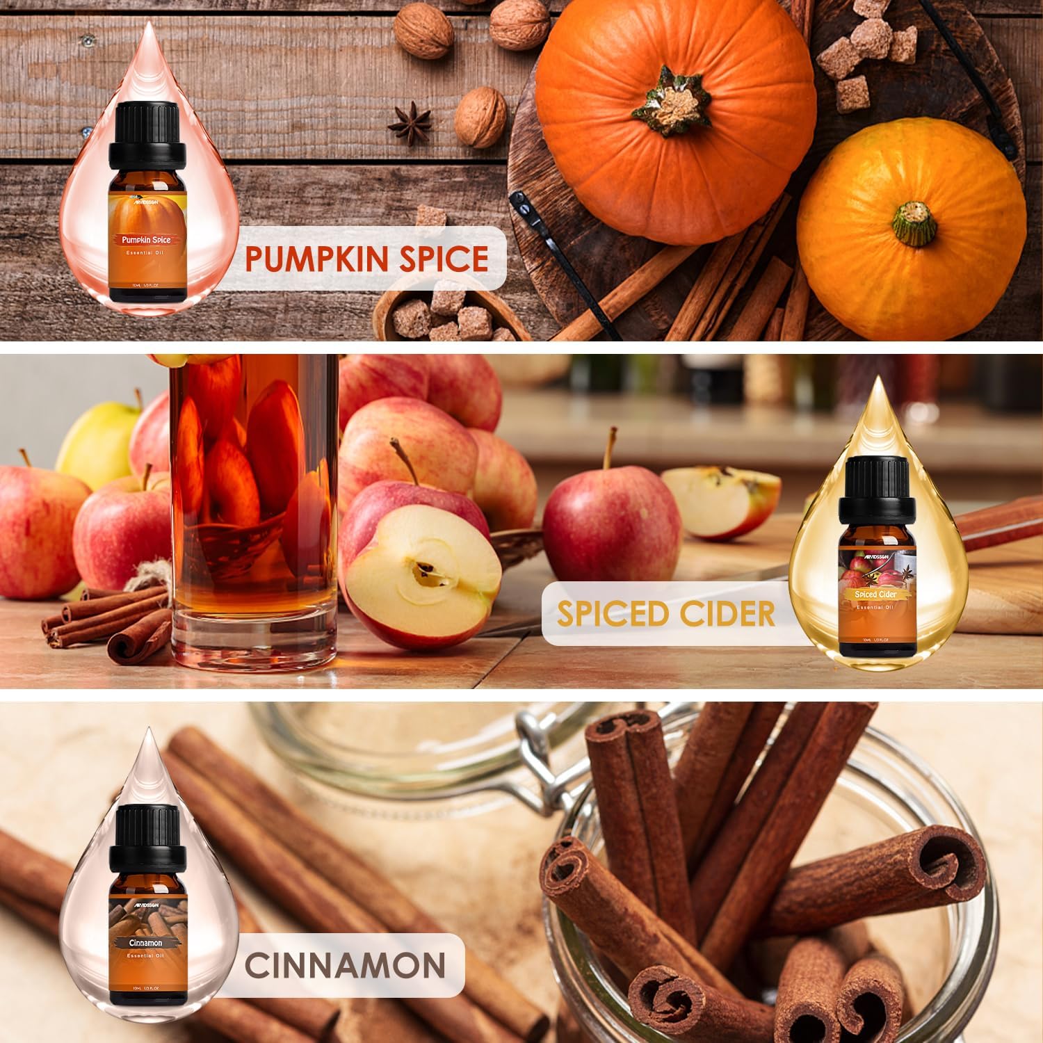 ARVIDSSON Autumn Fragrance Oil Set