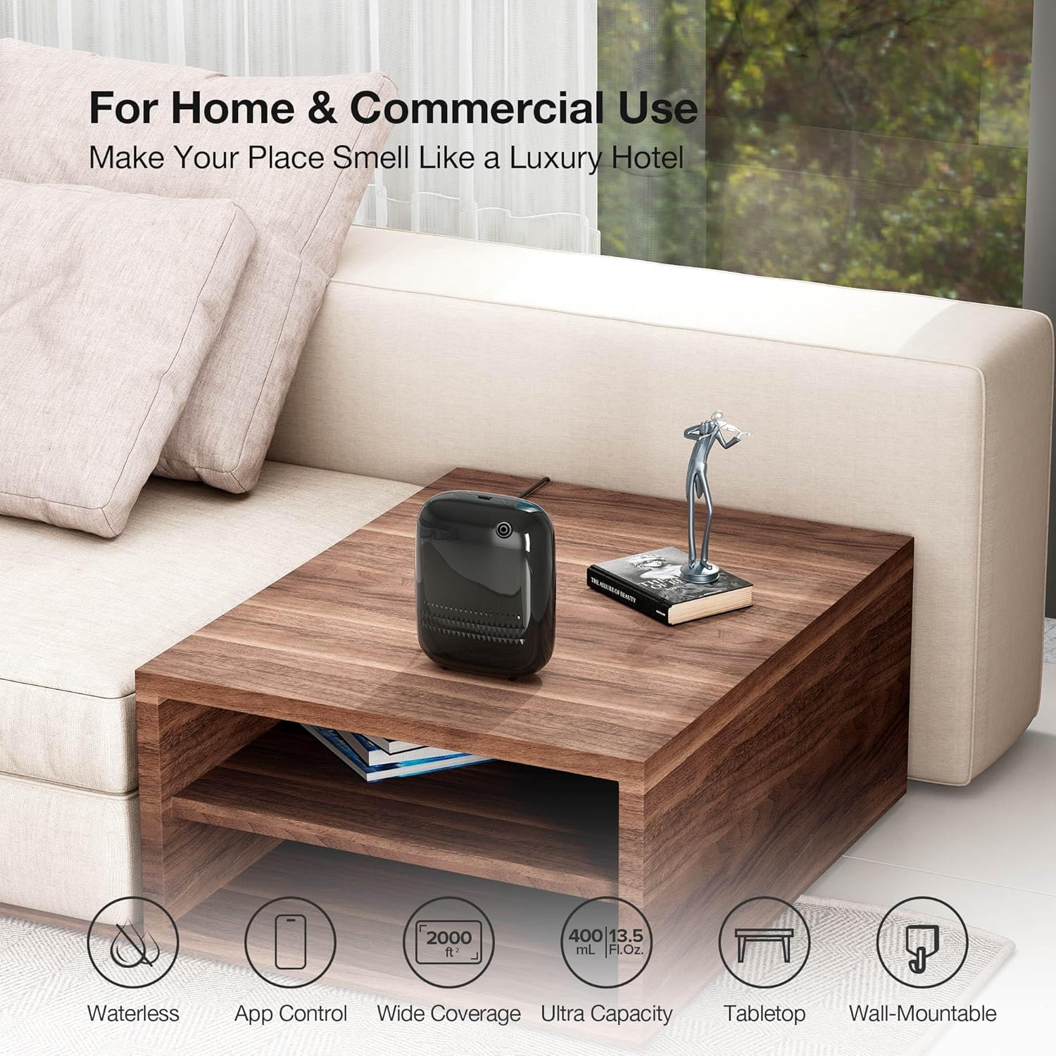 Airversa Smart Scent Air Machine 2000 sq ft Diffuser