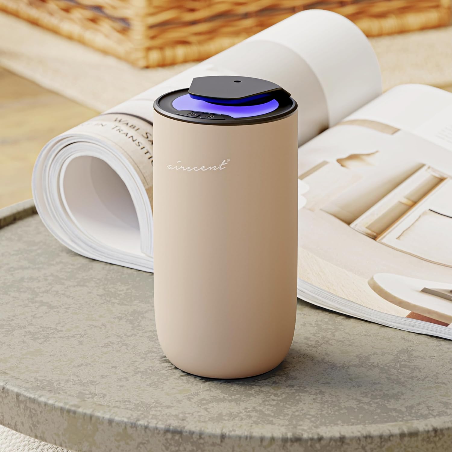 Air-Scent Mini Waterless Diffuser - Gold Finish 15 mL