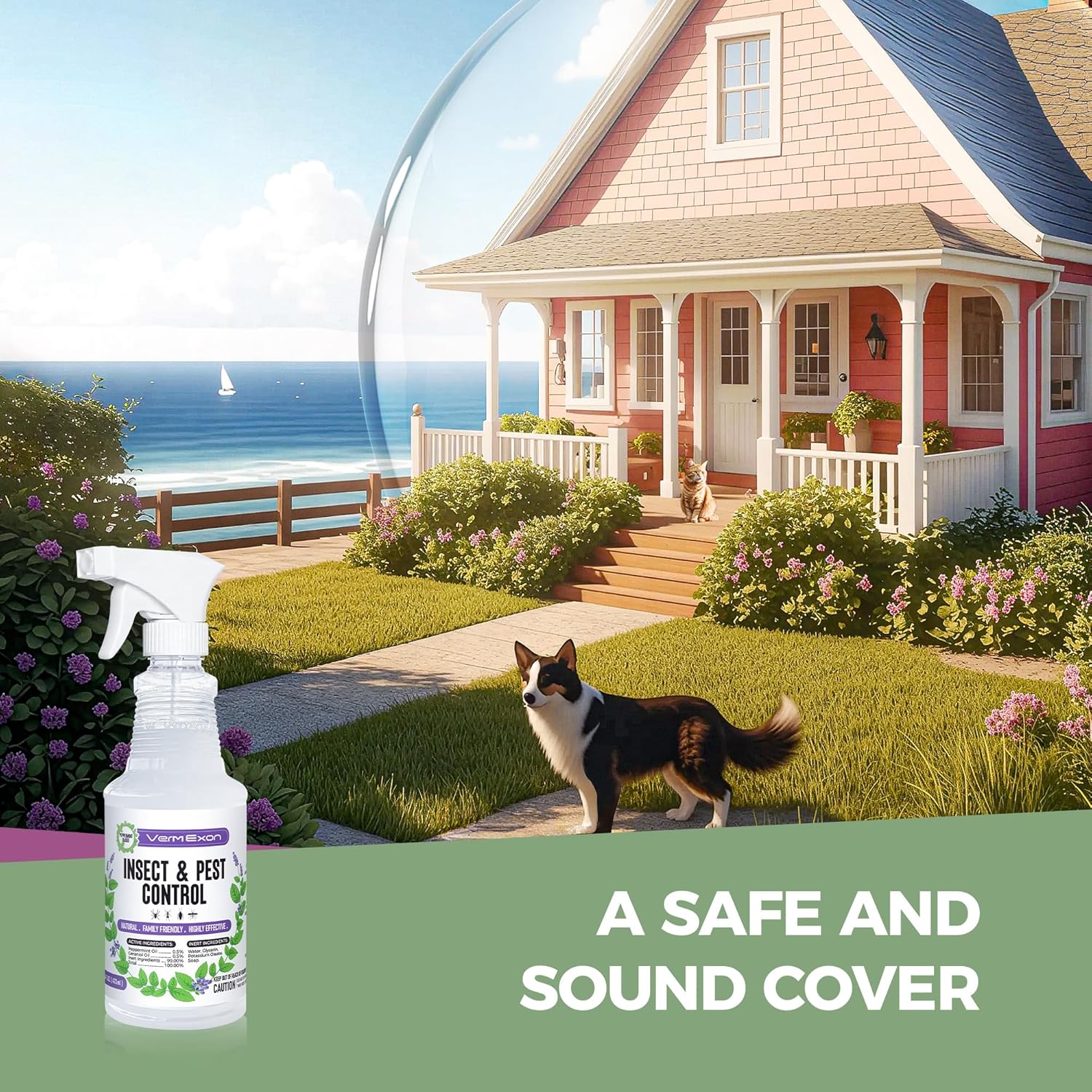 VermExon Peppermint Oil Pest Control Spray 16oz