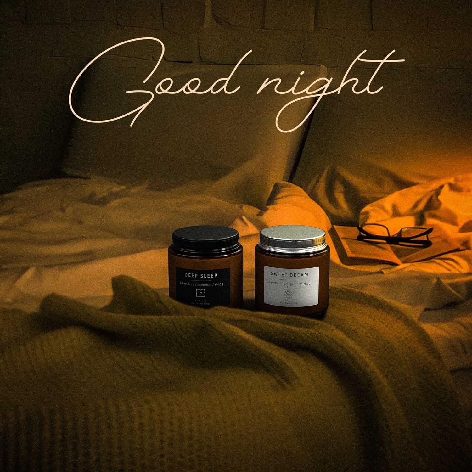 BOYUJK Scented Candles for Stress Relief and Sleep