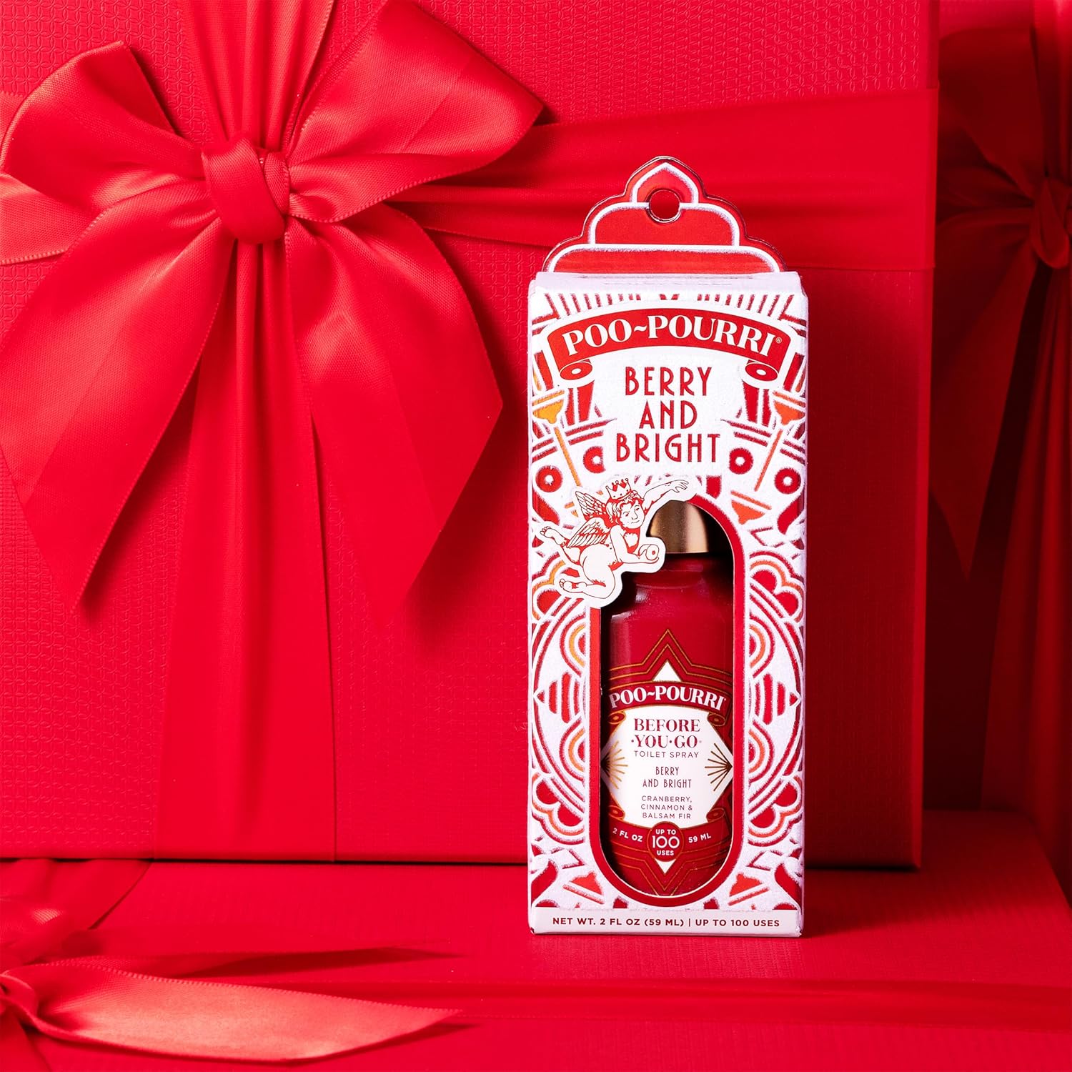 Poo-Pourri Before-You-Go Holiday Toilet Spray 2 Fl Oz 1