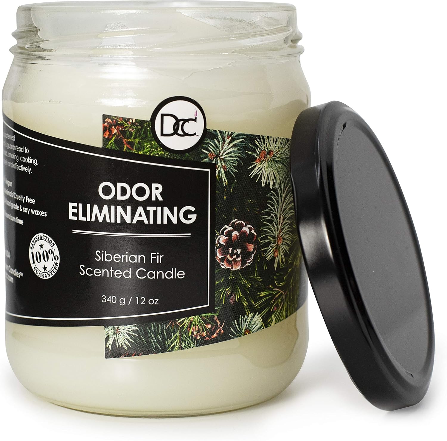 Siberian Fir Odor Eliminating Candle - 80 Hour Burn Time