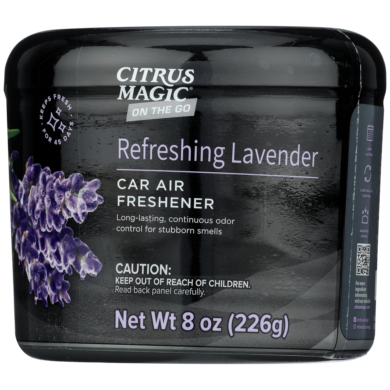 Citrus Magic On The Go Odor Absorbing Solid Car Air Freshener