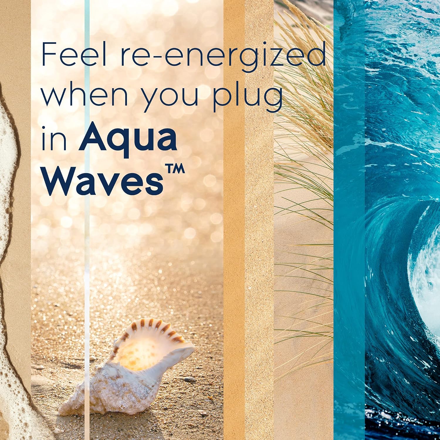 Glade PlugIns Scented Oil 10 Refills Aqua Waves