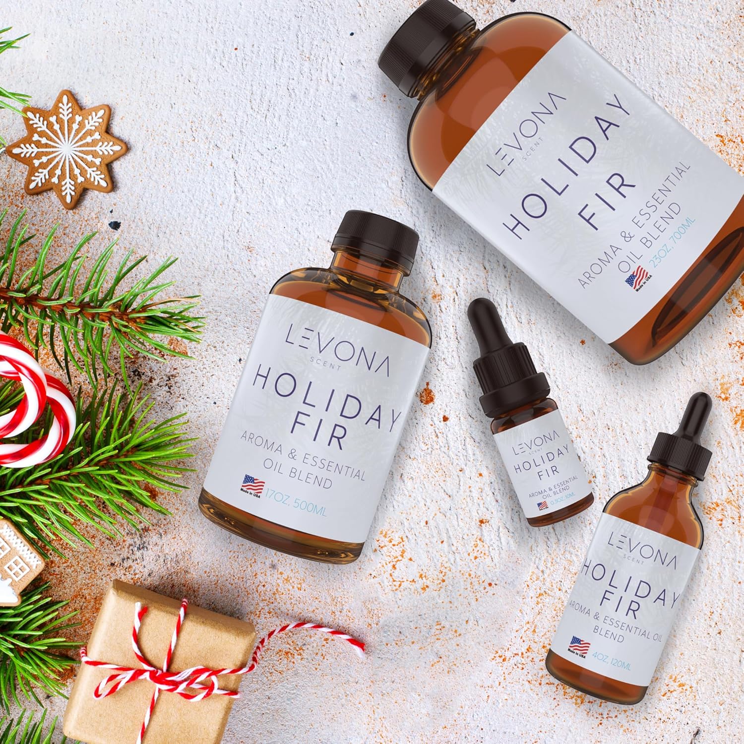 Levona Scent Essential Oil - Holiday Fir 700ml